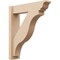 Ekena Millwork 6-in W x 24-in D x 28-in H Funston Trad Rough Cedar Woodgrain TimberThane Outlooker, Primed Tan OUTUR060X24X28FST04RCPR - alternate 1